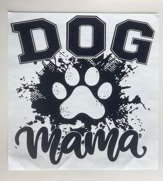 Dog mama (paw splatter)