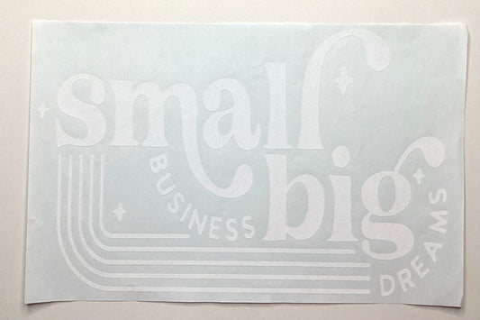 Small business big dreams