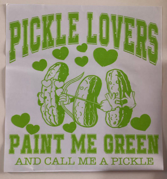 Pickle lovers