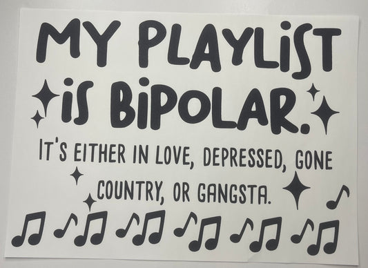 Bipolar playlist