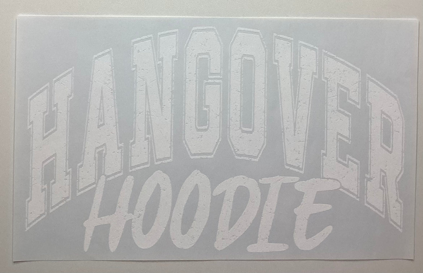 Hangover hoodie (white)