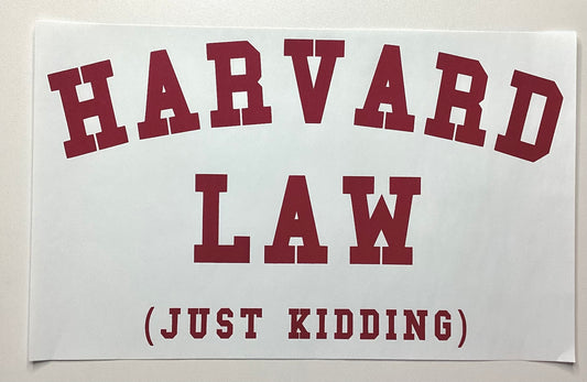 Harvard Law (burgundy)