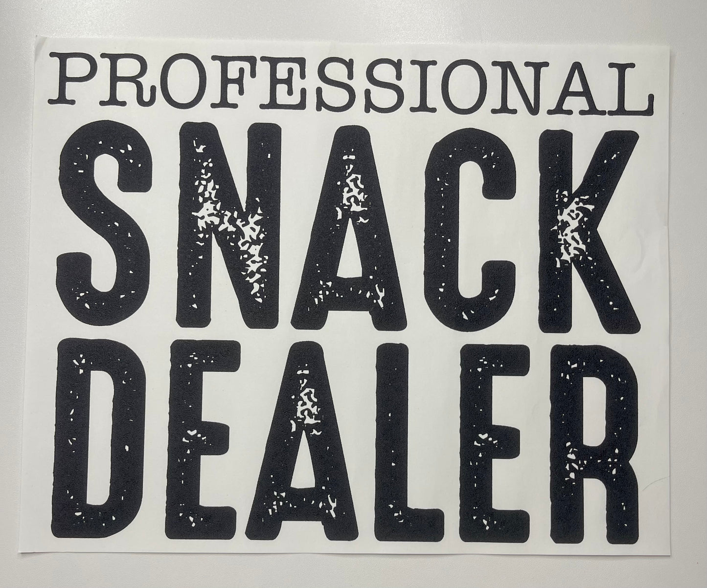 Professional snack dealer