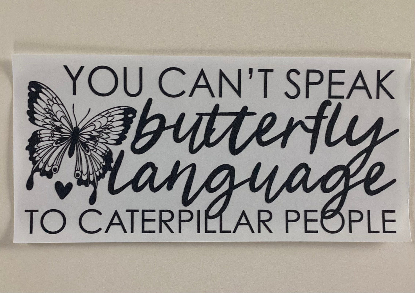 butterfly language