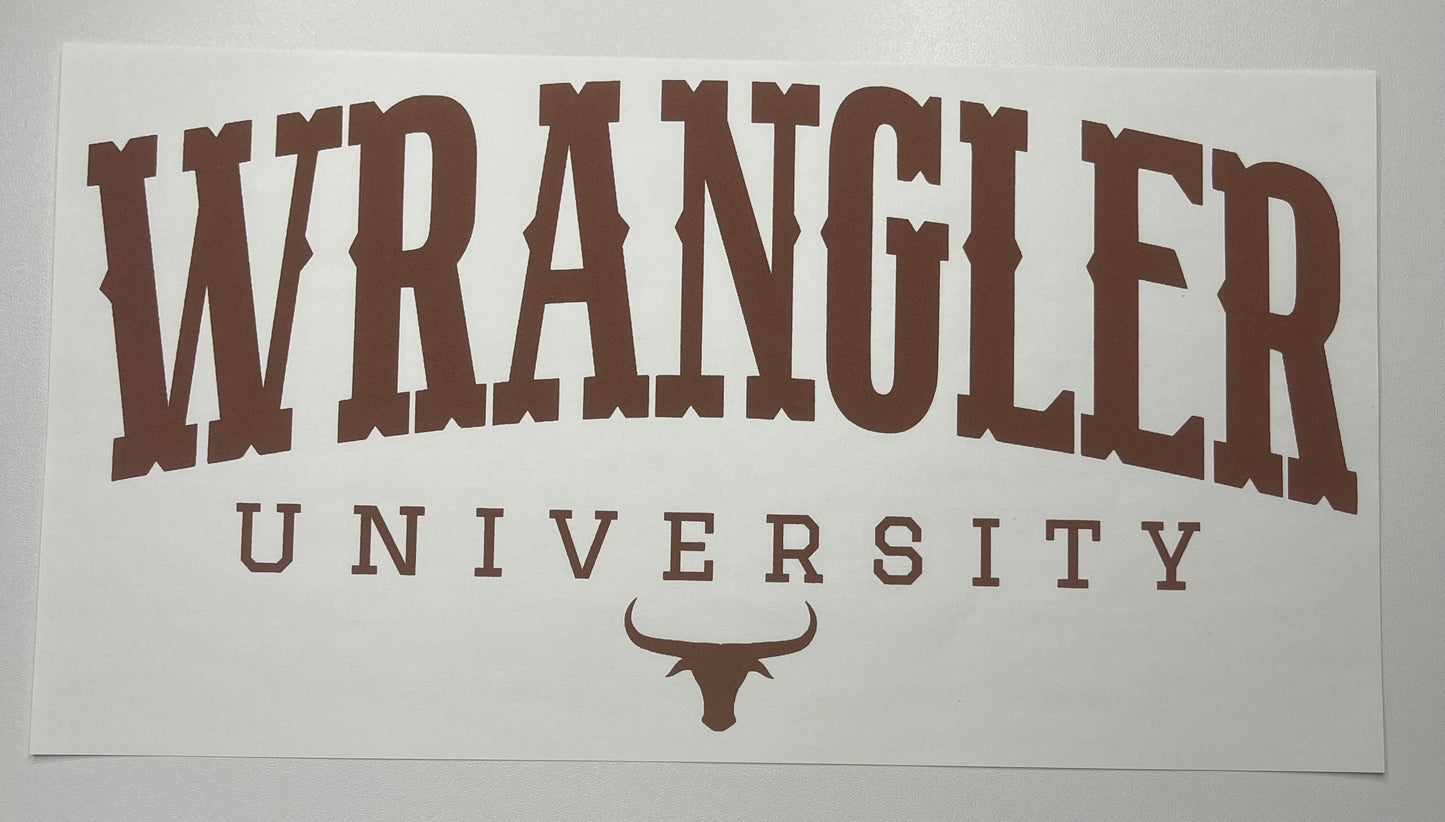 Wrangler University (brown)