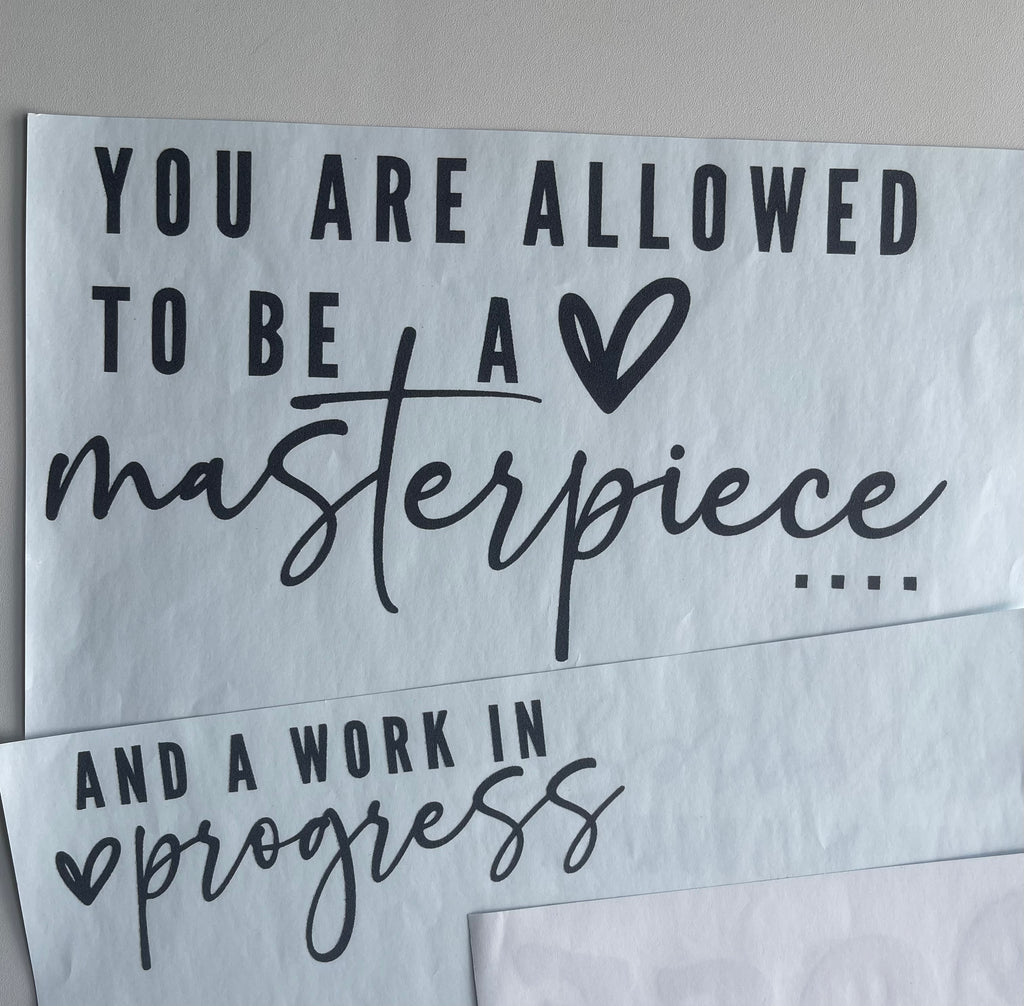 Masterpiece(front and sleeve design)