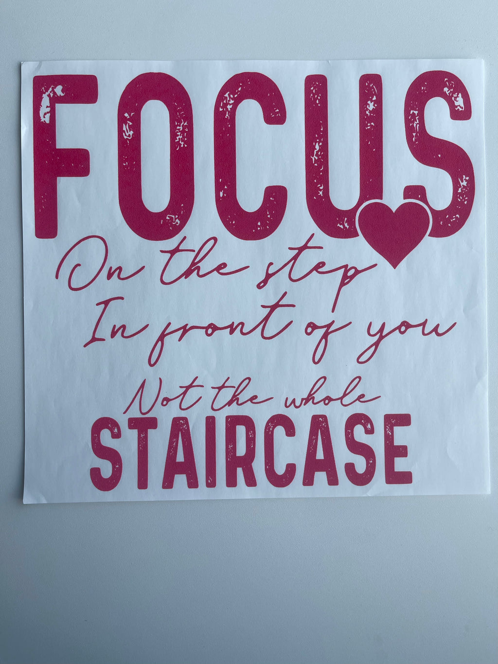 Not the whole staircase (front and sleeve design)