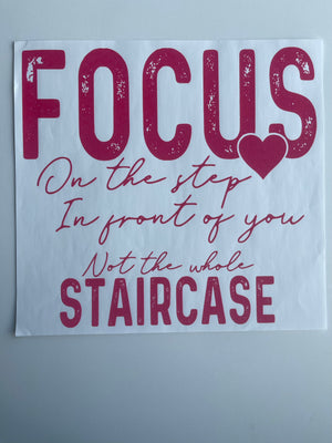 Not the whole staircase (front and sleeve design)