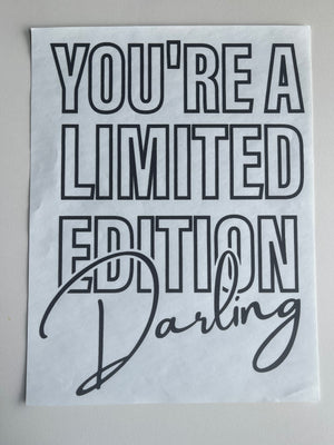 Limited edition