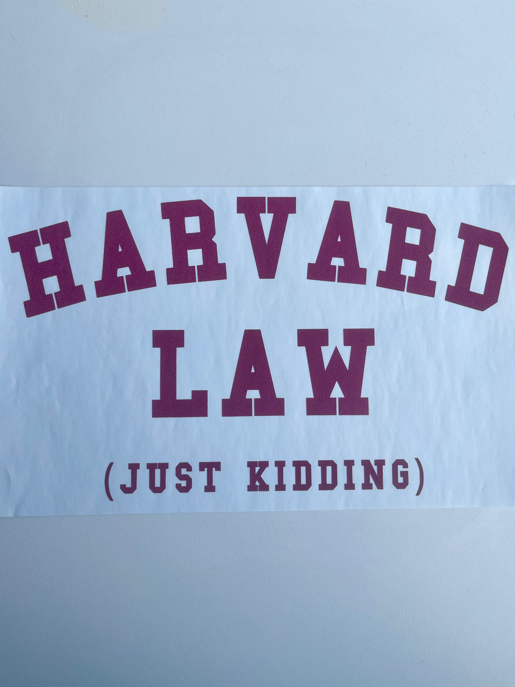 Harvard law