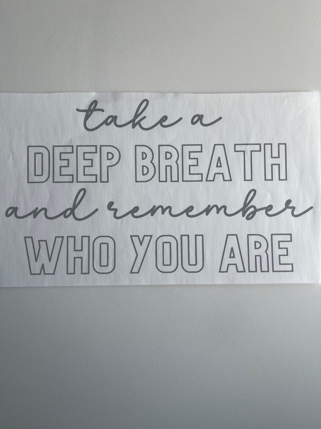 Remember who you are