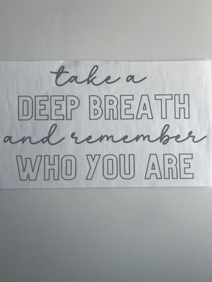 Remember who you are