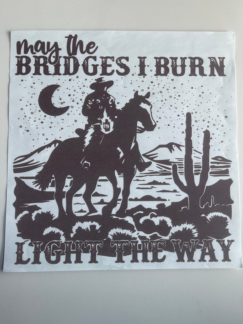 Bridges I burn
