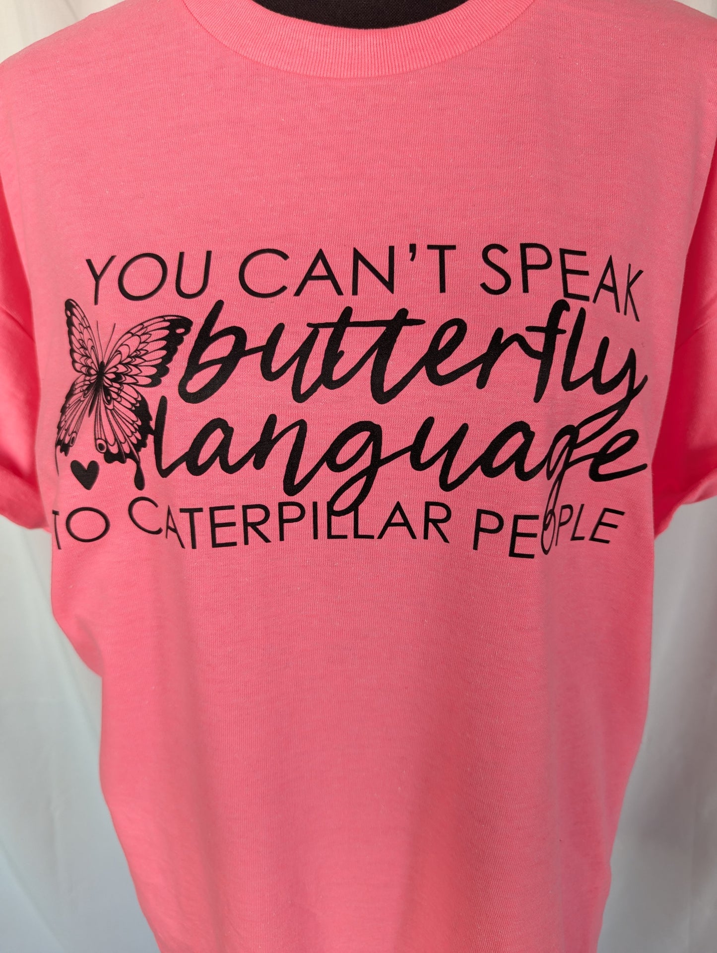 XL TSHIRT Butterfly Language (already pressed)