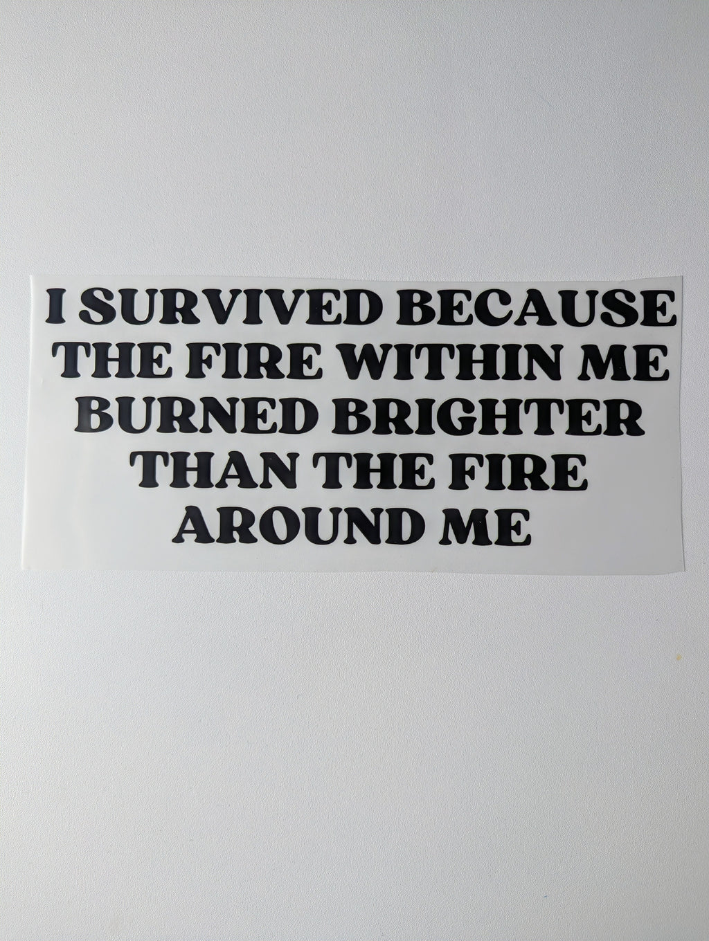 I survived