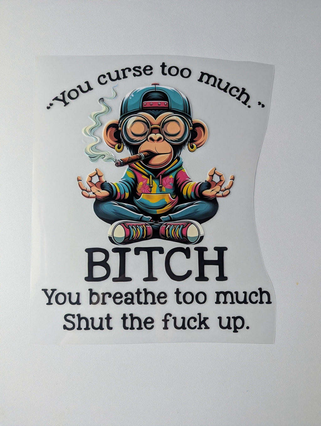 Curse too much