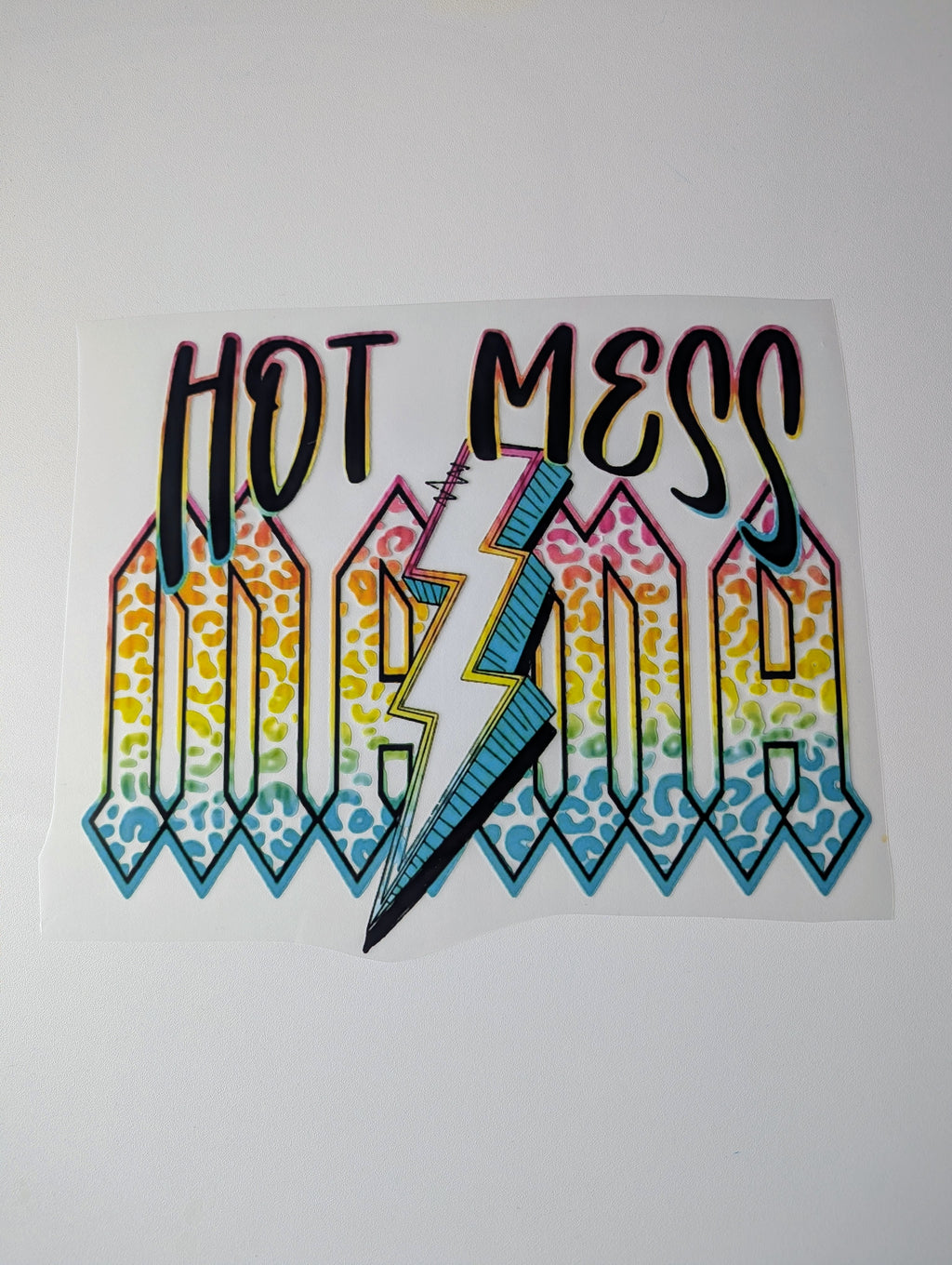 Hot mess mama neons