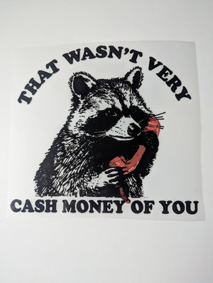 Cash money